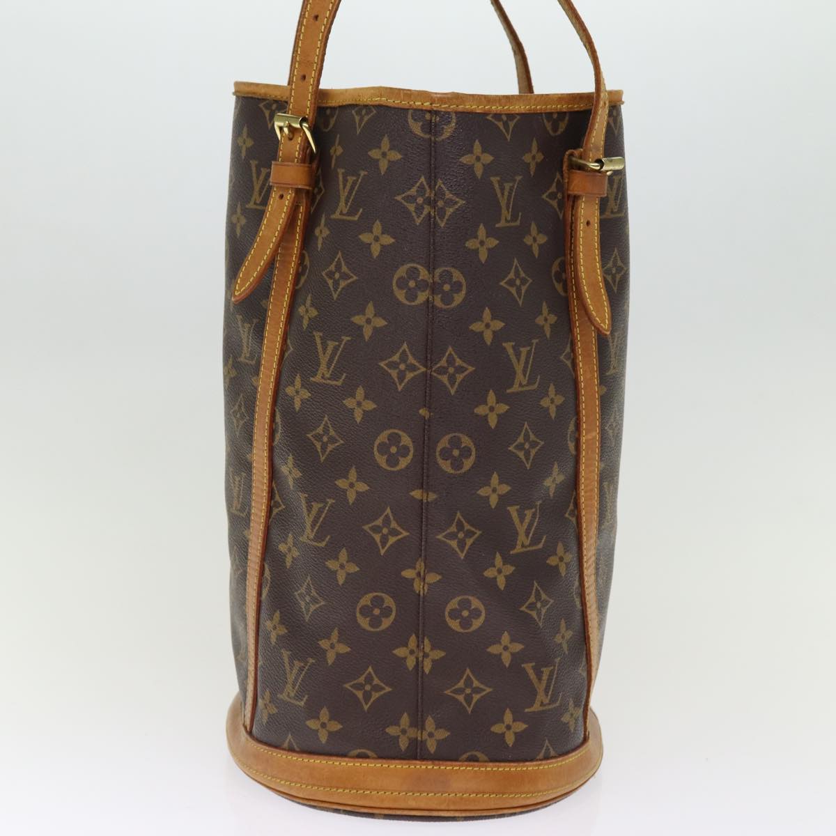 LOUIS VUITTON Monogram Bucket GM Shoulder Bag M42236 LV 75896