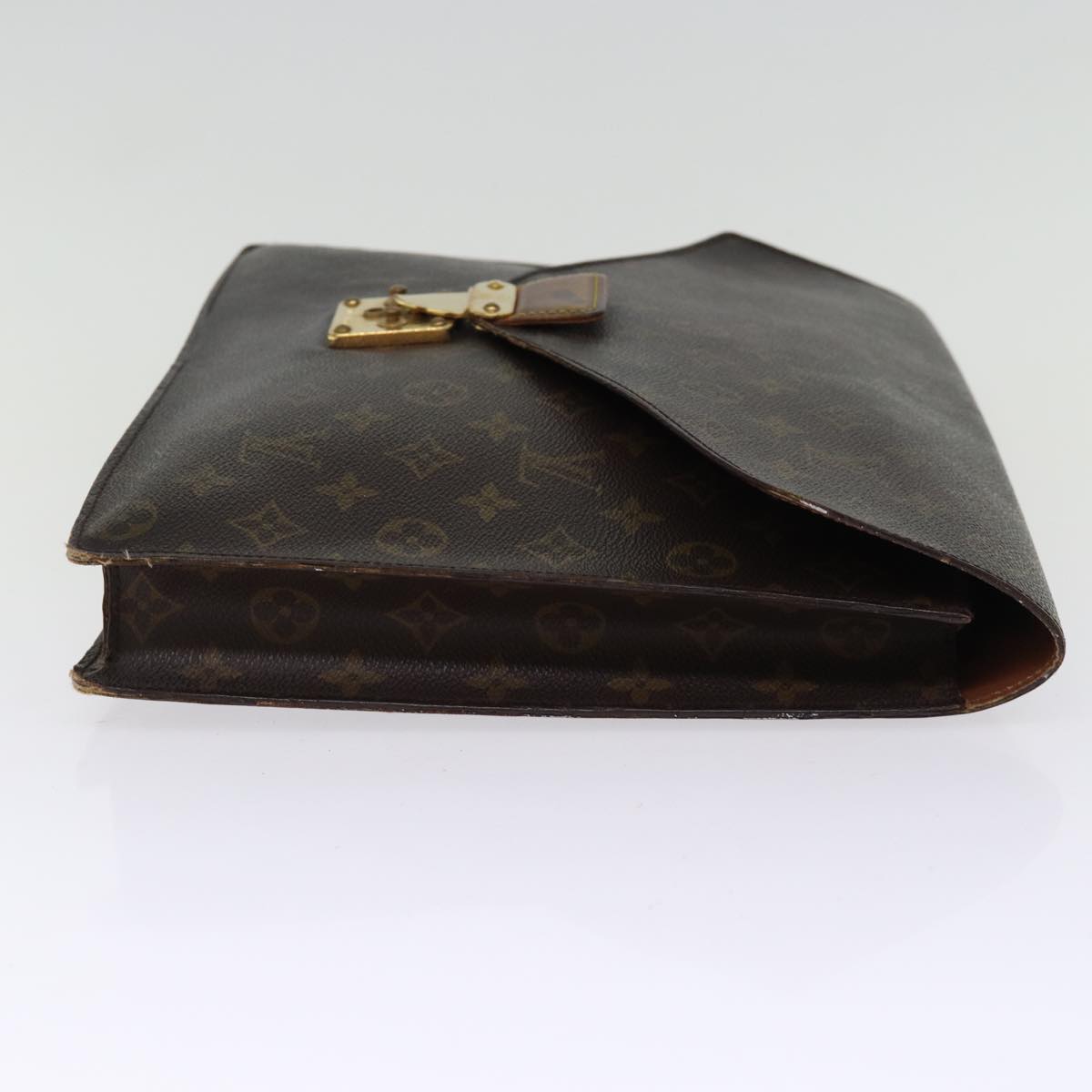 LOUIS VUITTON Monogram Porte Documents Senatur Briefcase M53335 LV 75898