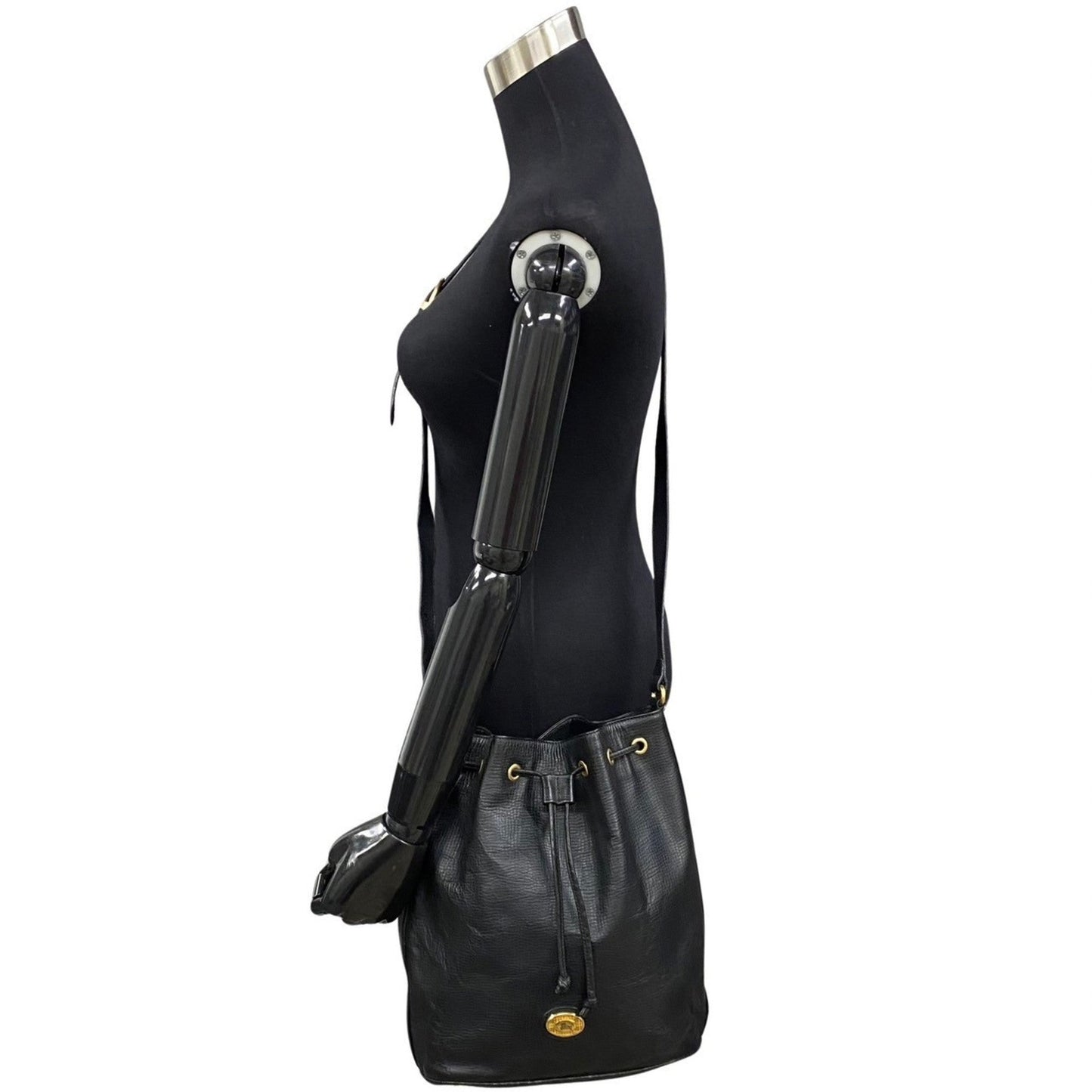 Burberry Burberrys Leather Shoulder Bag ()