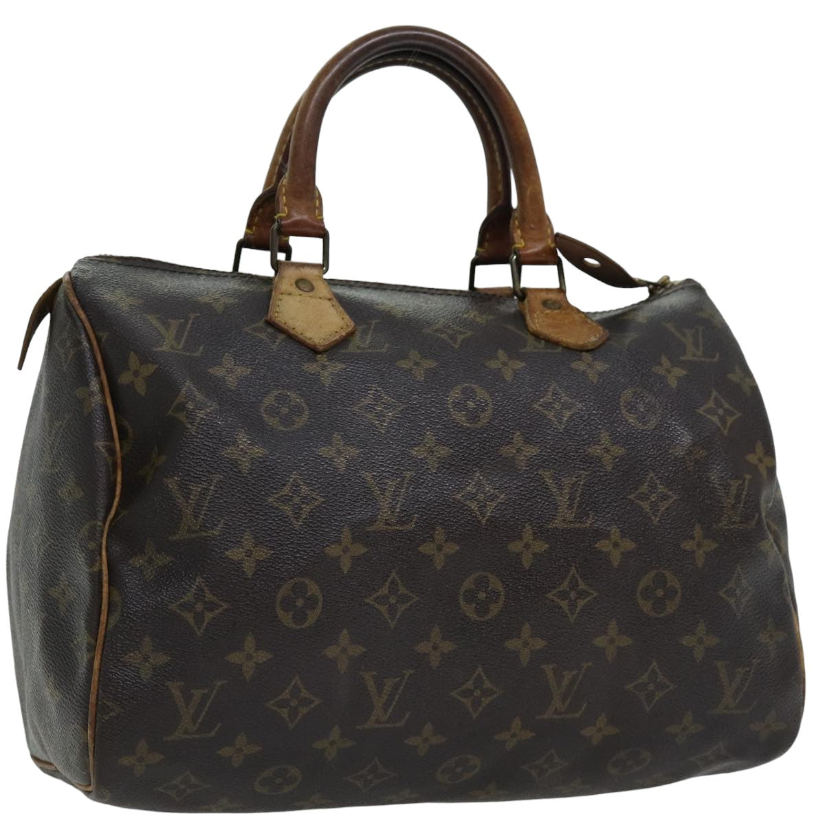 LOUIS VUITTON Monogram Speedy 30 Hand Bag M41526 LV 75904