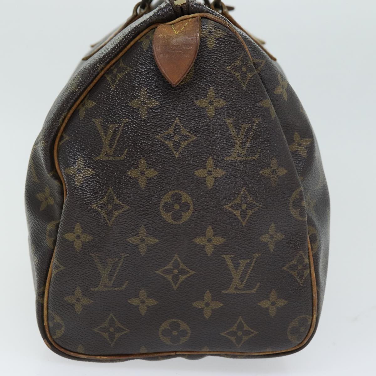 LOUIS VUITTON Monogram Speedy 30 Hand Bag M41526 LV 75904
