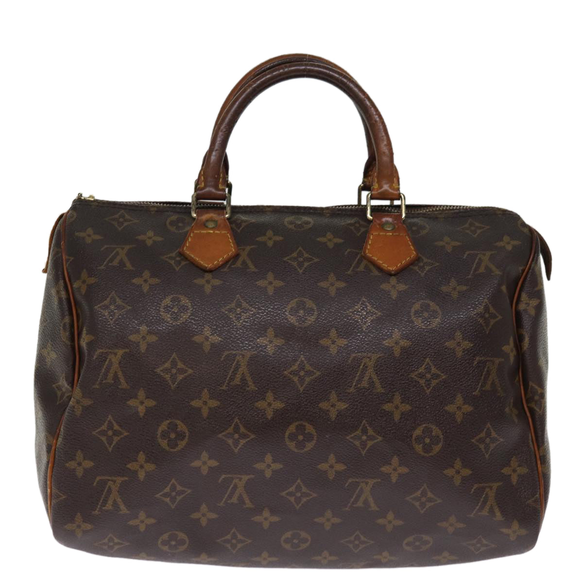 LOUIS VUITTON Monogram Speedy 30 Hand Bag M41526 LV 75907