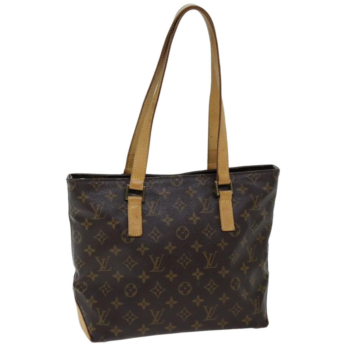 LOUIS VUITTON Monogram Cabas Piano Tote Bag M51148 LV 75908