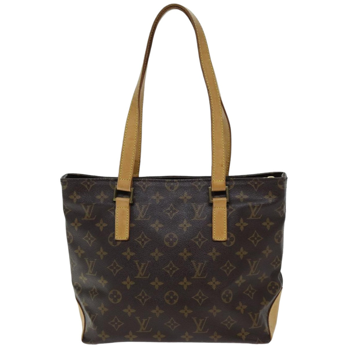 LOUIS VUITTON Monogram Cabas Piano Tote Bag M51148 LV 75908