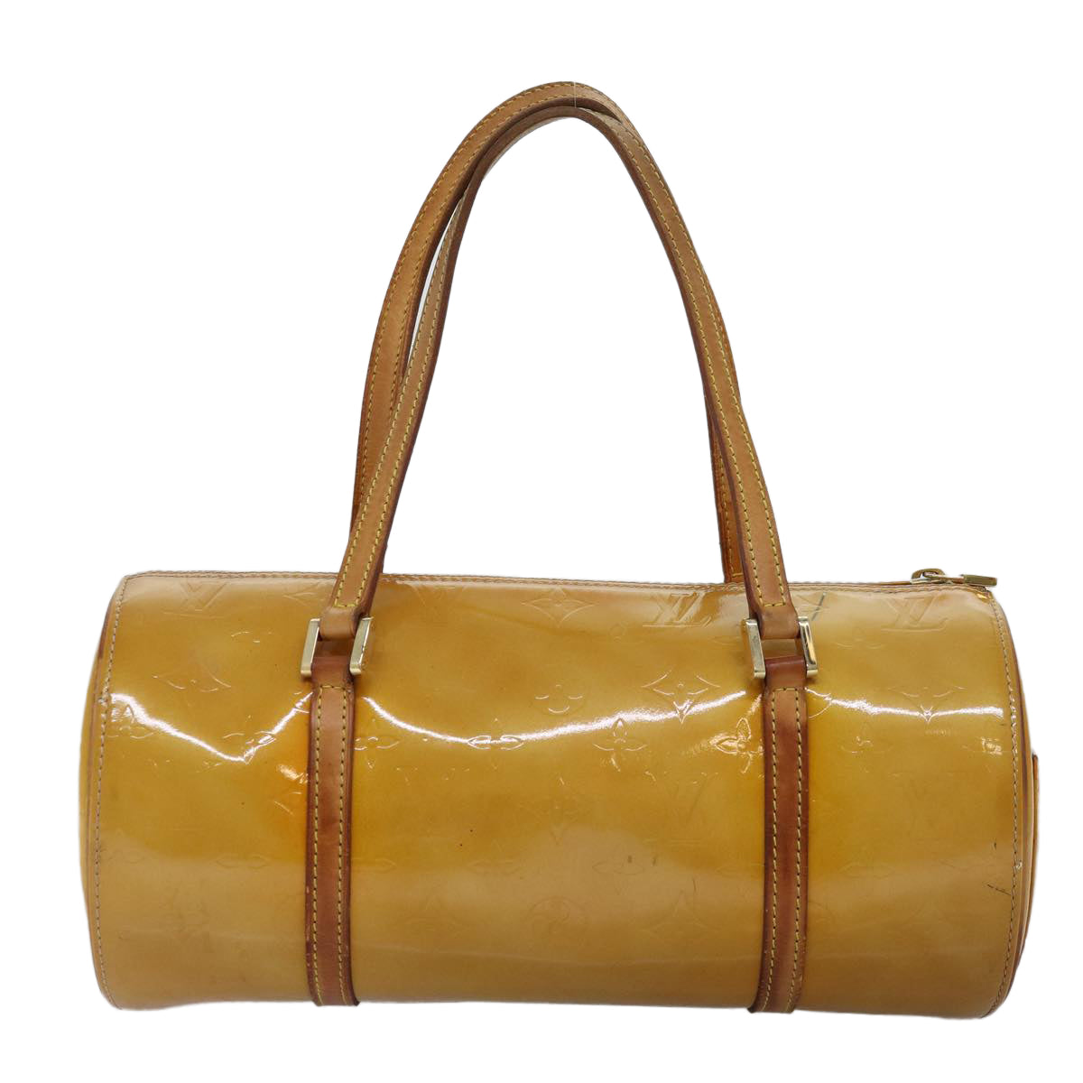 LOUIS VUITTON Monogram Vernis Bedford Hand Bag Beige M91006 LV 75926