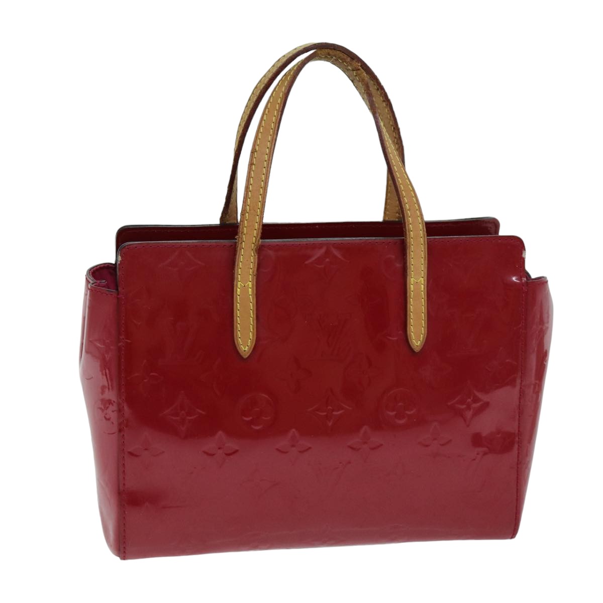 LOUIS VUITTON Monogram Vernis Catalina BB Hand Bag Rose Andian M90016 75937