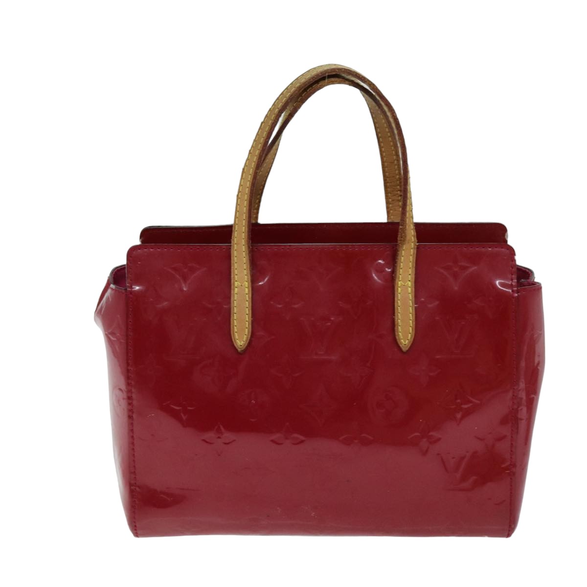 LOUIS VUITTON Monogram Vernis Catalina BB Hand Bag Rose Andian M90016 75937