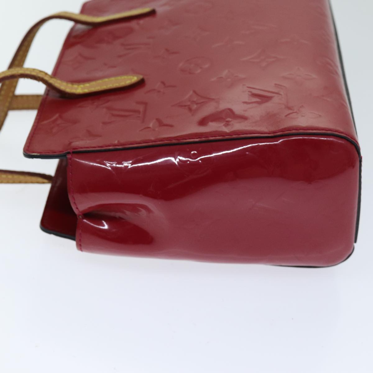 LOUIS VUITTON Monogram Vernis Catalina BB Hand Bag Rose Andian M90016 75937