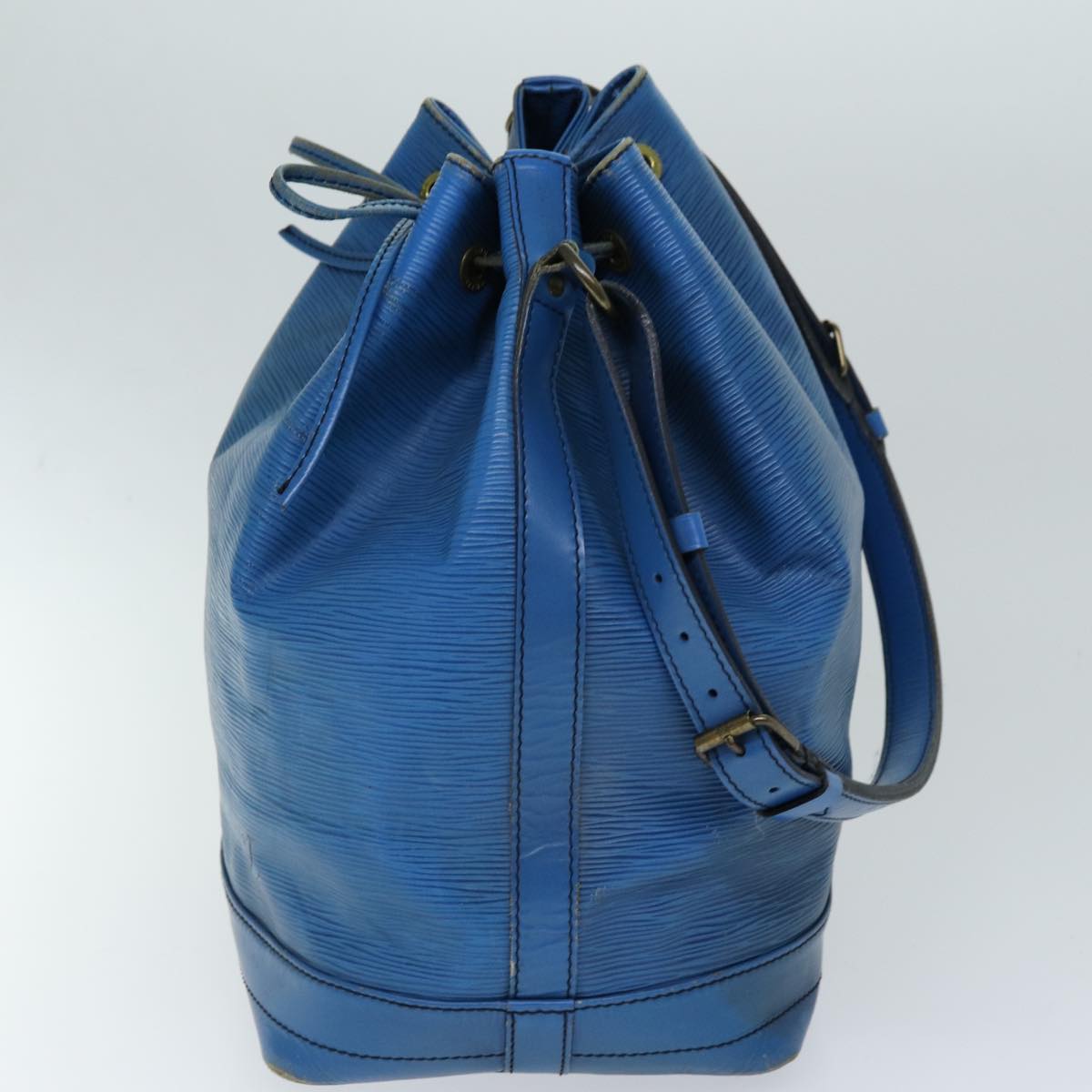 LOUIS VUITTON Epi Noe Shoulder Bag Toledo Blue M44005 LV 75944