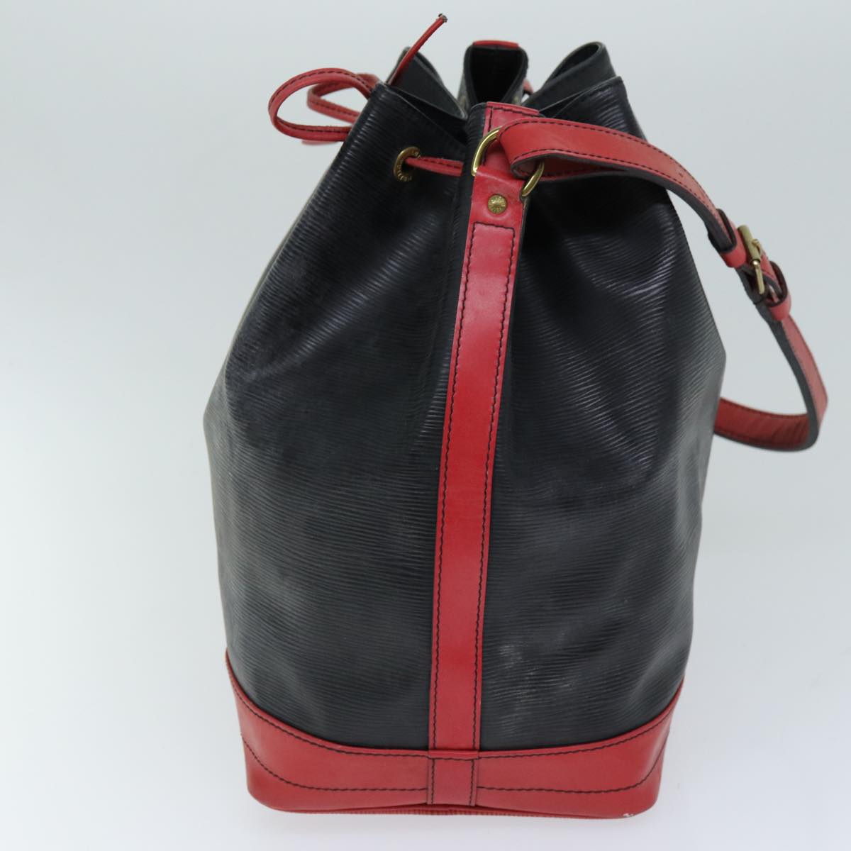 LOUIS VUITTON Epi Noe Shoulder Bag By color Black Red M44017 LV 75946