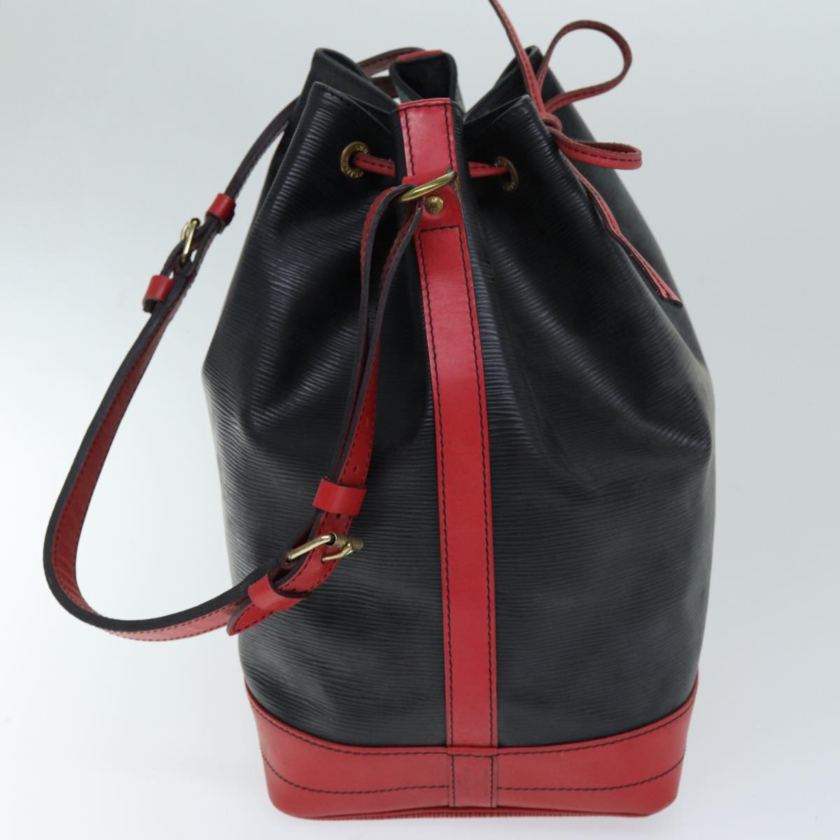 LOUIS VUITTON Epi Noe Shoulder Bag By color Black Red M44017 LV 75946