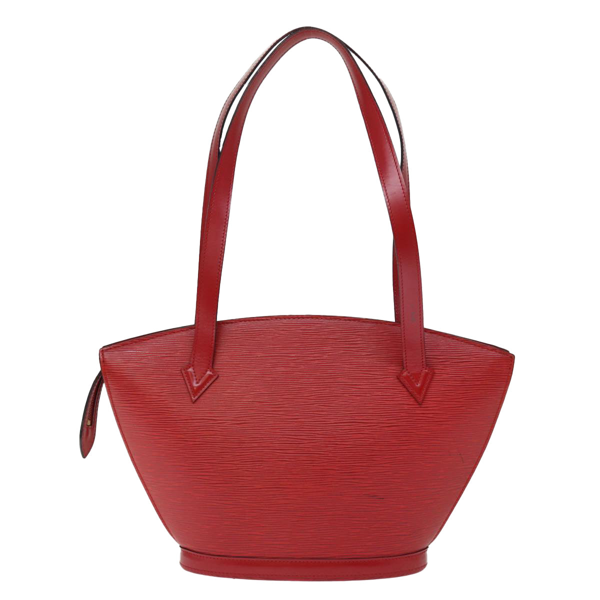 LOUIS VUITTON Epi Saint Jacques Poignees Long Hand Bag Red M52337 LV 75949