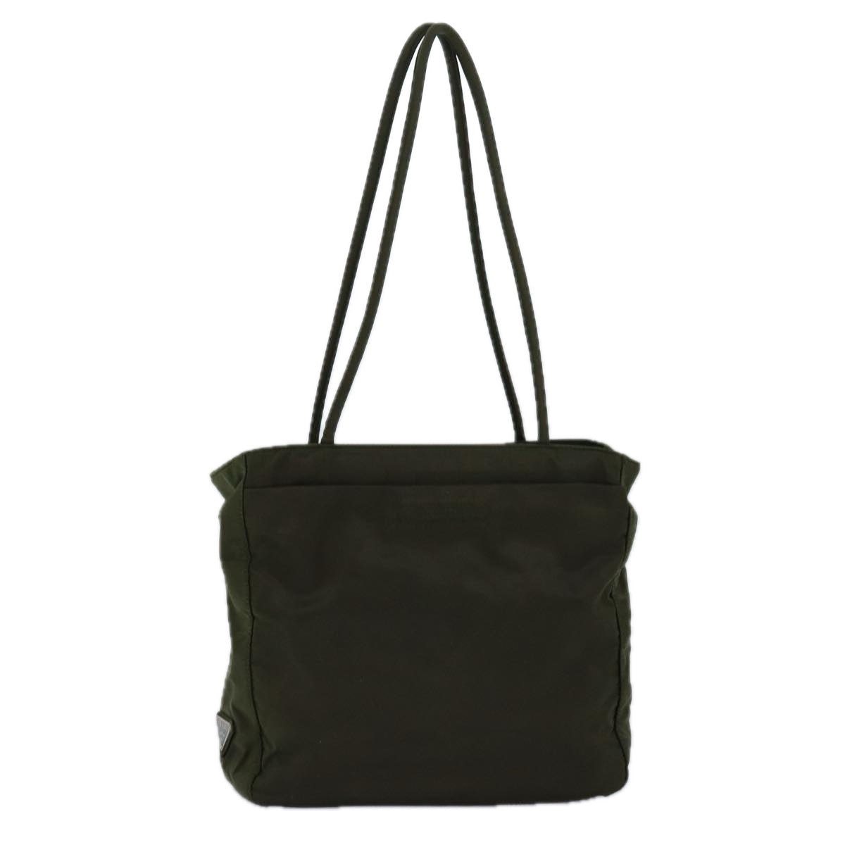 PRADA Tote Bag Nylon Khaki 75997