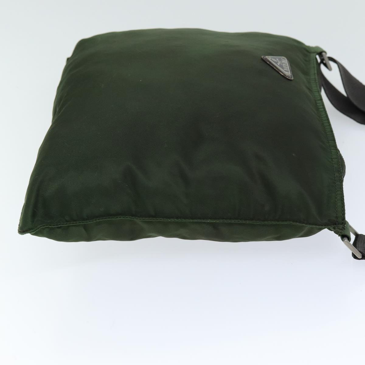 PRADA Shoulder Bag Nylon Khaki 75999