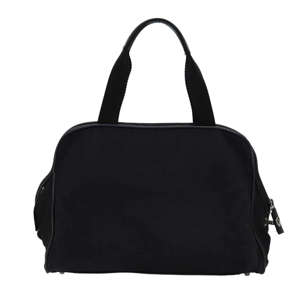 PRADA Hand Bag Nylon Black 76000