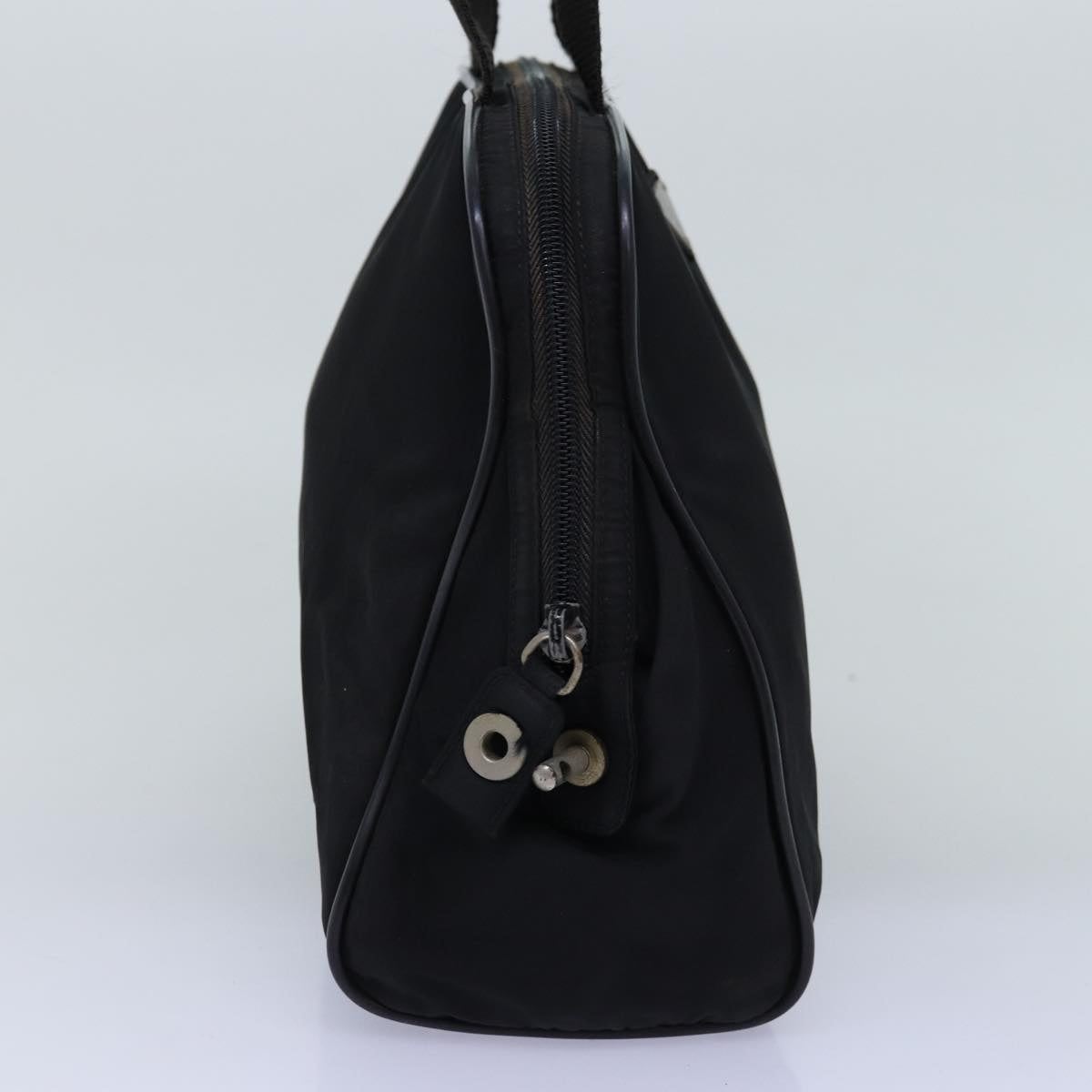PRADA Hand Bag Nylon Black 76000