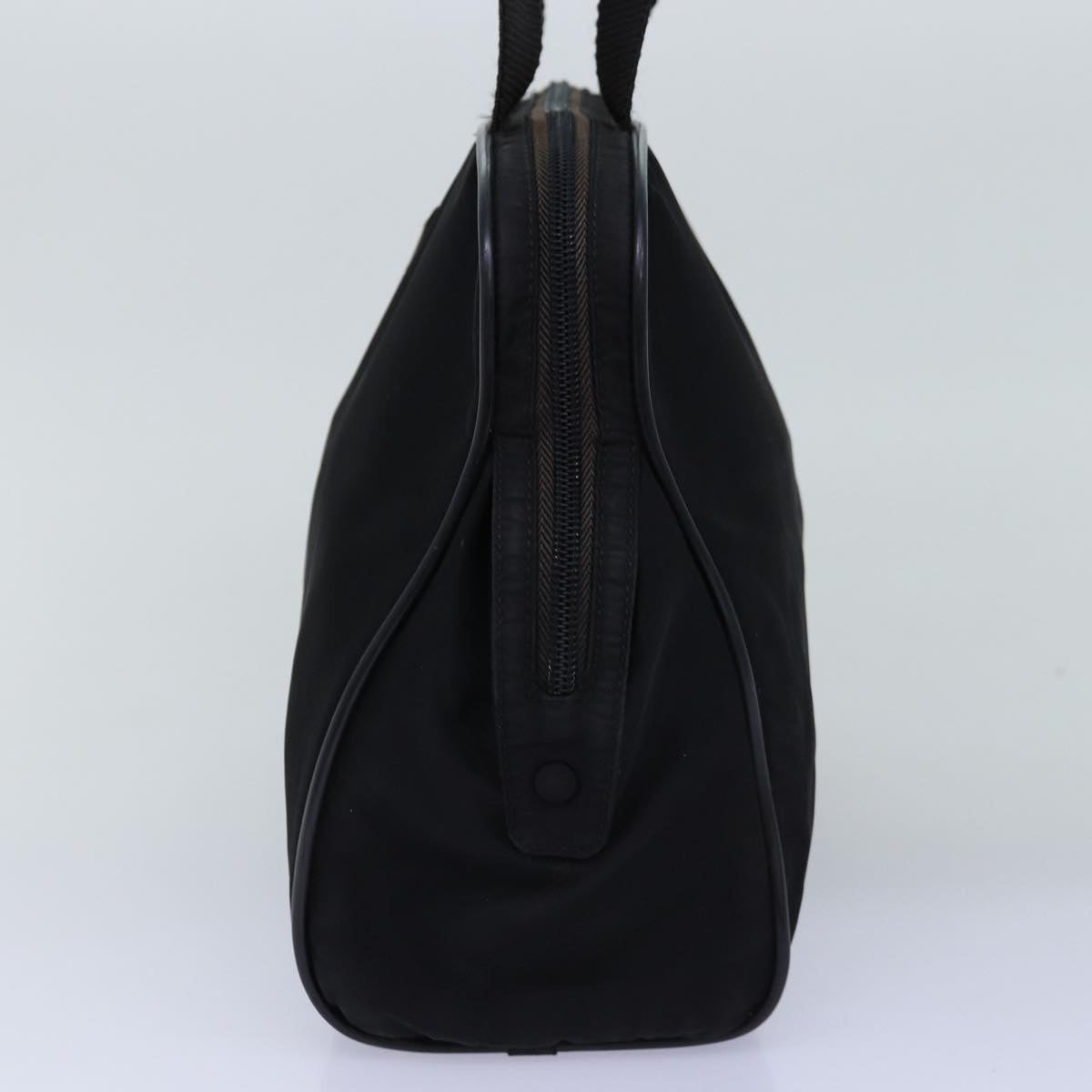 PRADA Hand Bag Nylon Black 76000