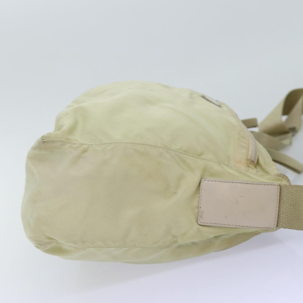 PRADA Shoulder Bag Nylon Beige 76004
