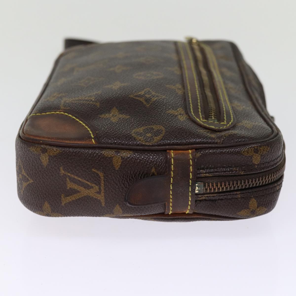 LOUIS VUITTON Monogram Marly Dragonne GM Clutch Bag M51825 LV 76036