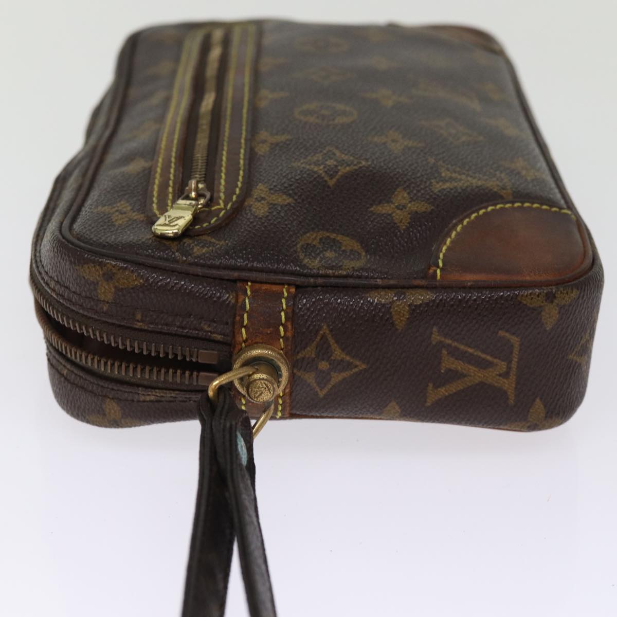 LOUIS VUITTON Monogram Marly Dragonne GM Clutch Bag M51825 LV 76036