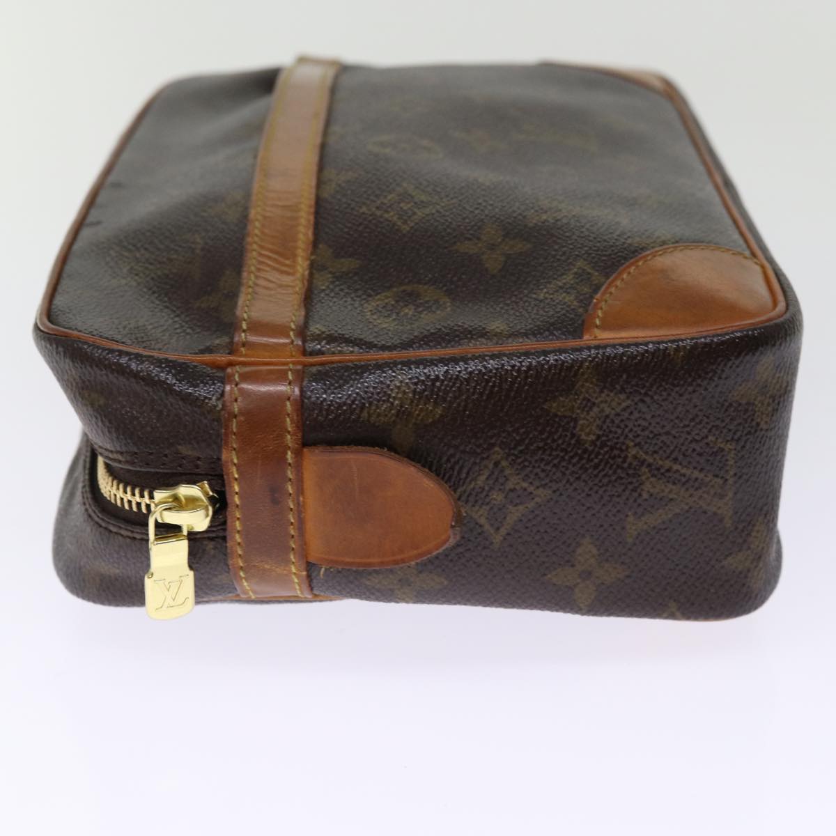 LOUIS VUITTON Monogram Compiegne 28 Clutch Bag M51845 LV 76039