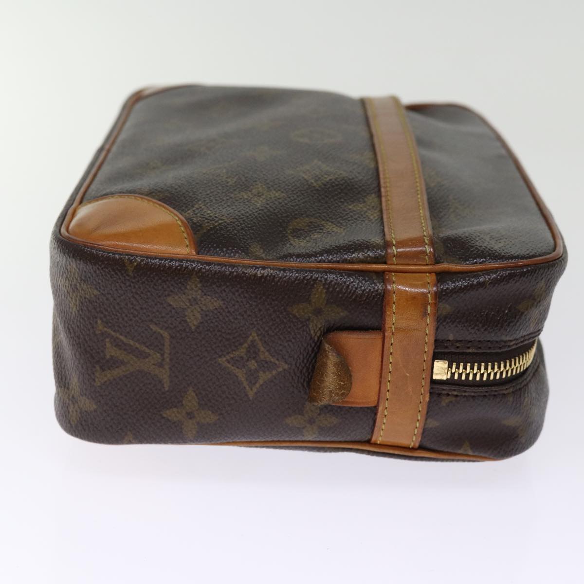 LOUIS VUITTON Monogram Compiegne 28 Clutch Bag M51845 LV 76039