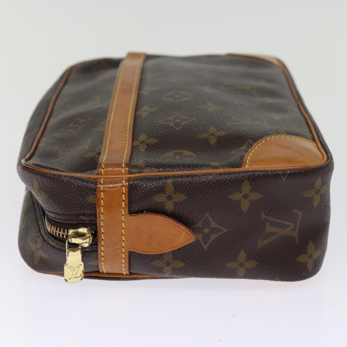 LOUIS VUITTON Monogram Compiegne 28 Clutch Bag M51845 LV 76040