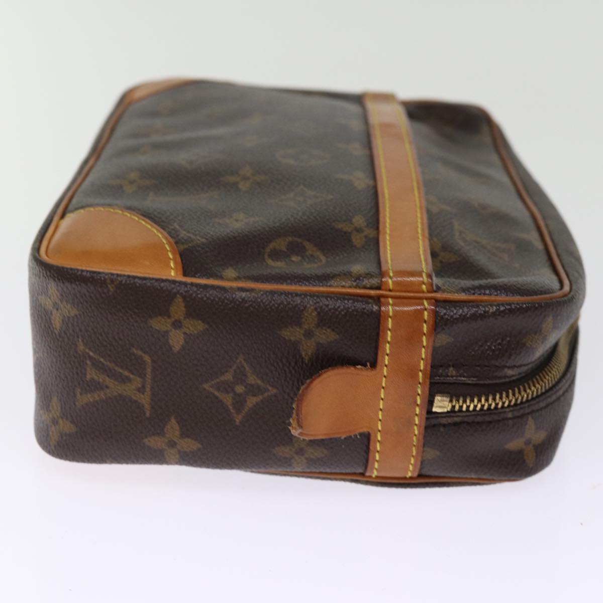 LOUIS VUITTON Monogram Compiegne 28 Clutch Bag M51845 LV 76040