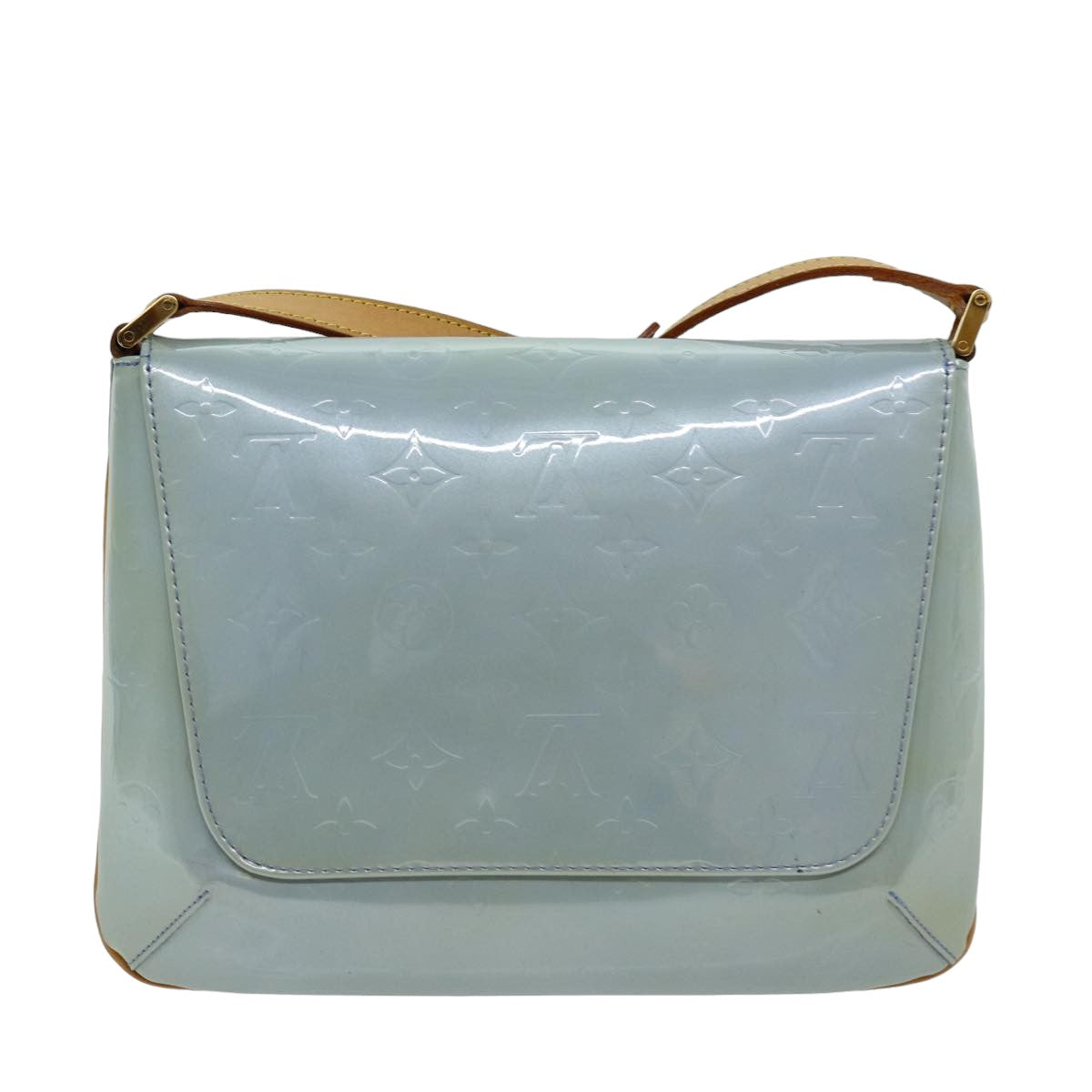 LOUIS VUITTON Monogram Vernis Thompson Street Bag Lavande M91009 LV 76053