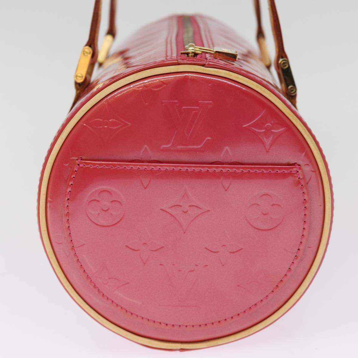 LOUIS VUITTON Monogram Vernis Bedford Hand Bag Fran Boise M9133F LV 76055