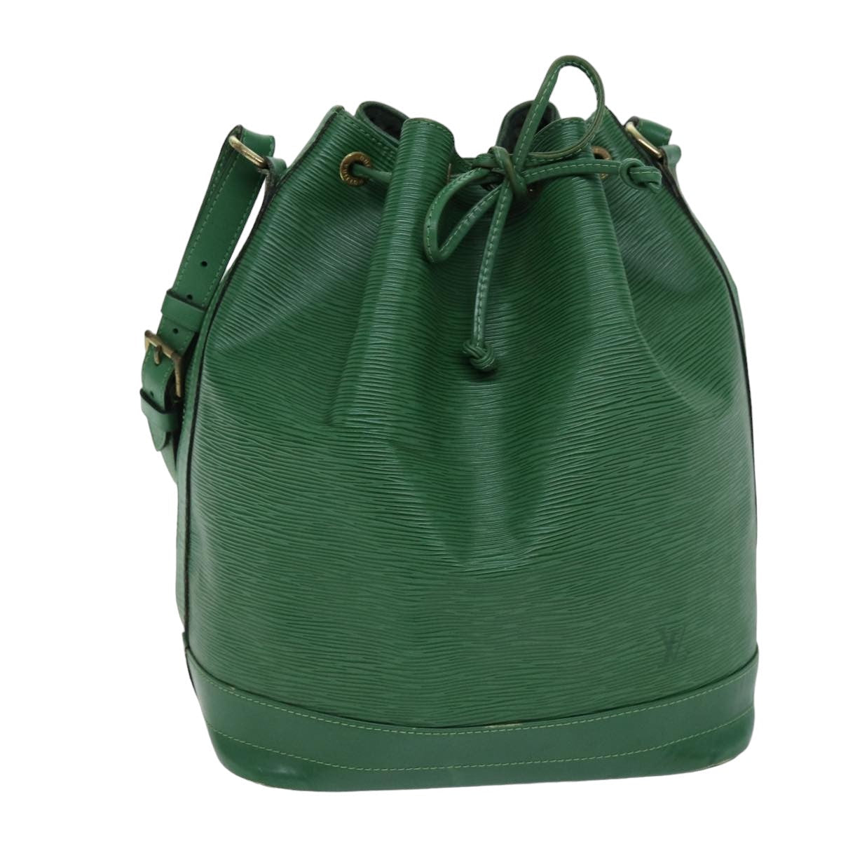 LOUIS VUITTON Epi Noe Shoulder Bag Green M44004 LV 76069