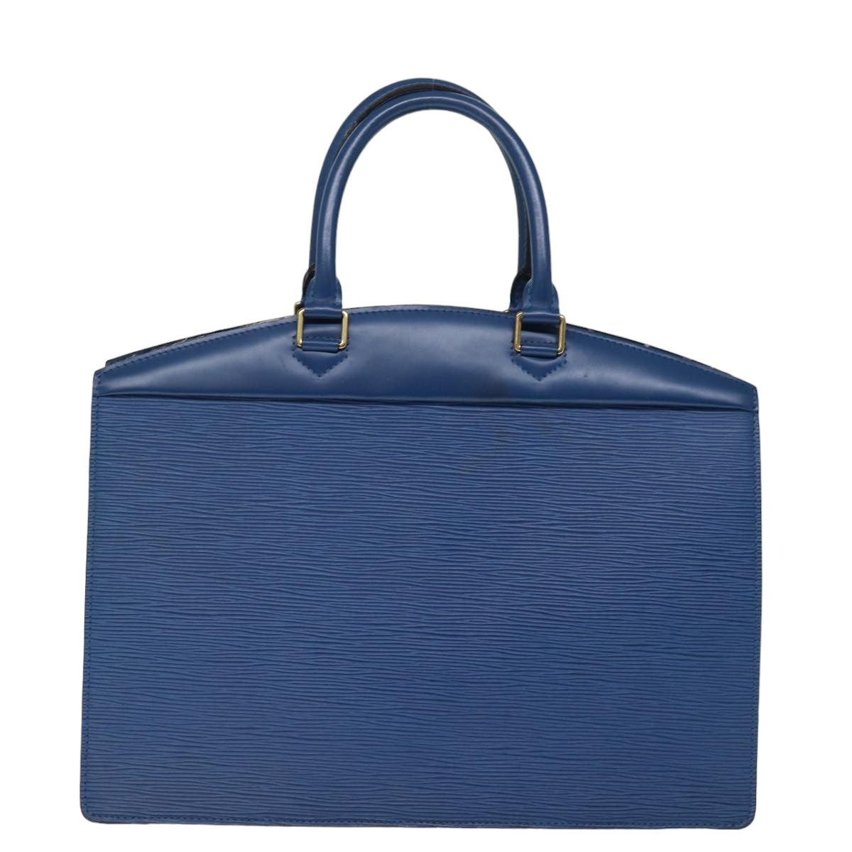 LOUIS VUITTON Epi Riviera Hand Bag Blue M48185 LV 76075