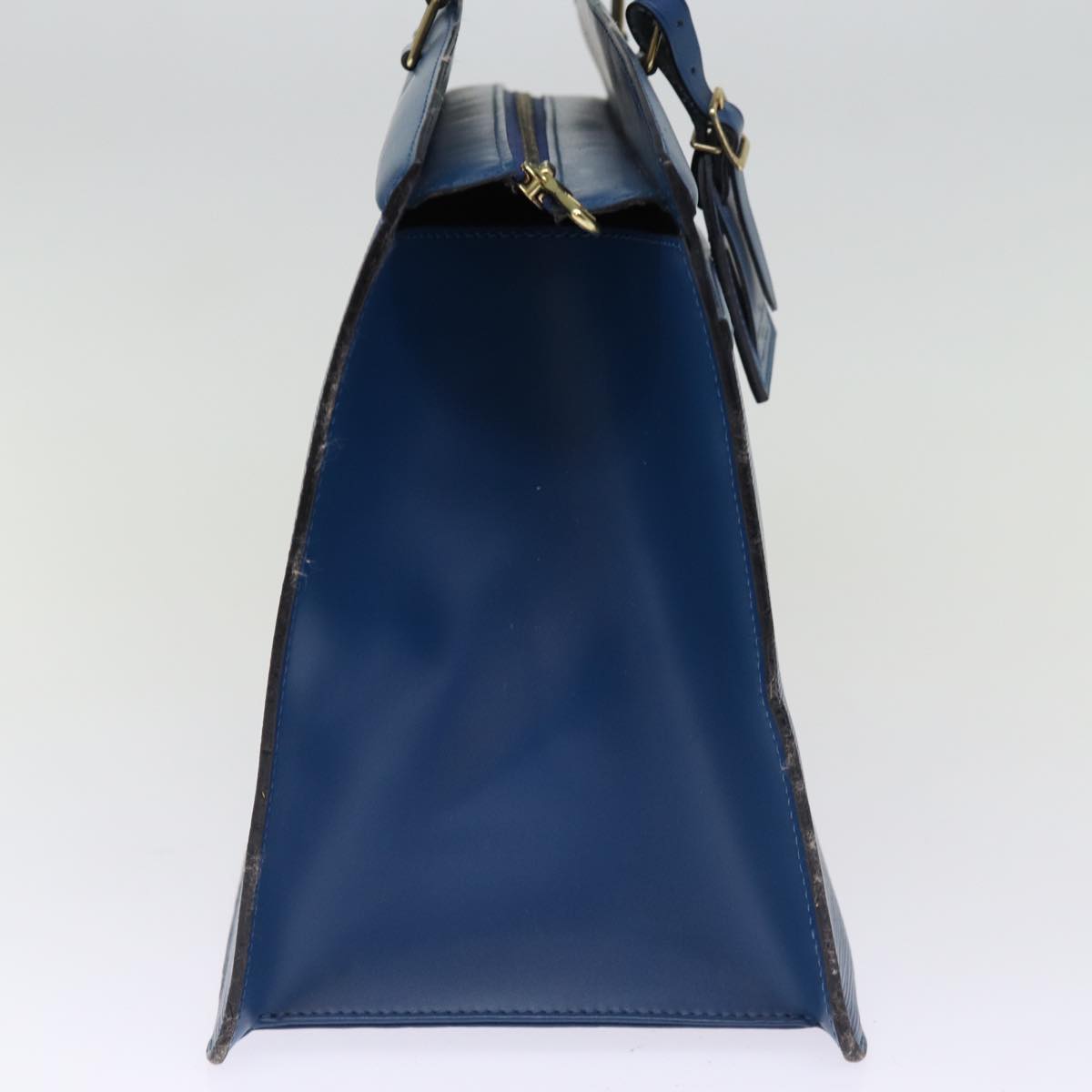 LOUIS VUITTON Epi Riviera Hand Bag Blue M48185 LV 76075