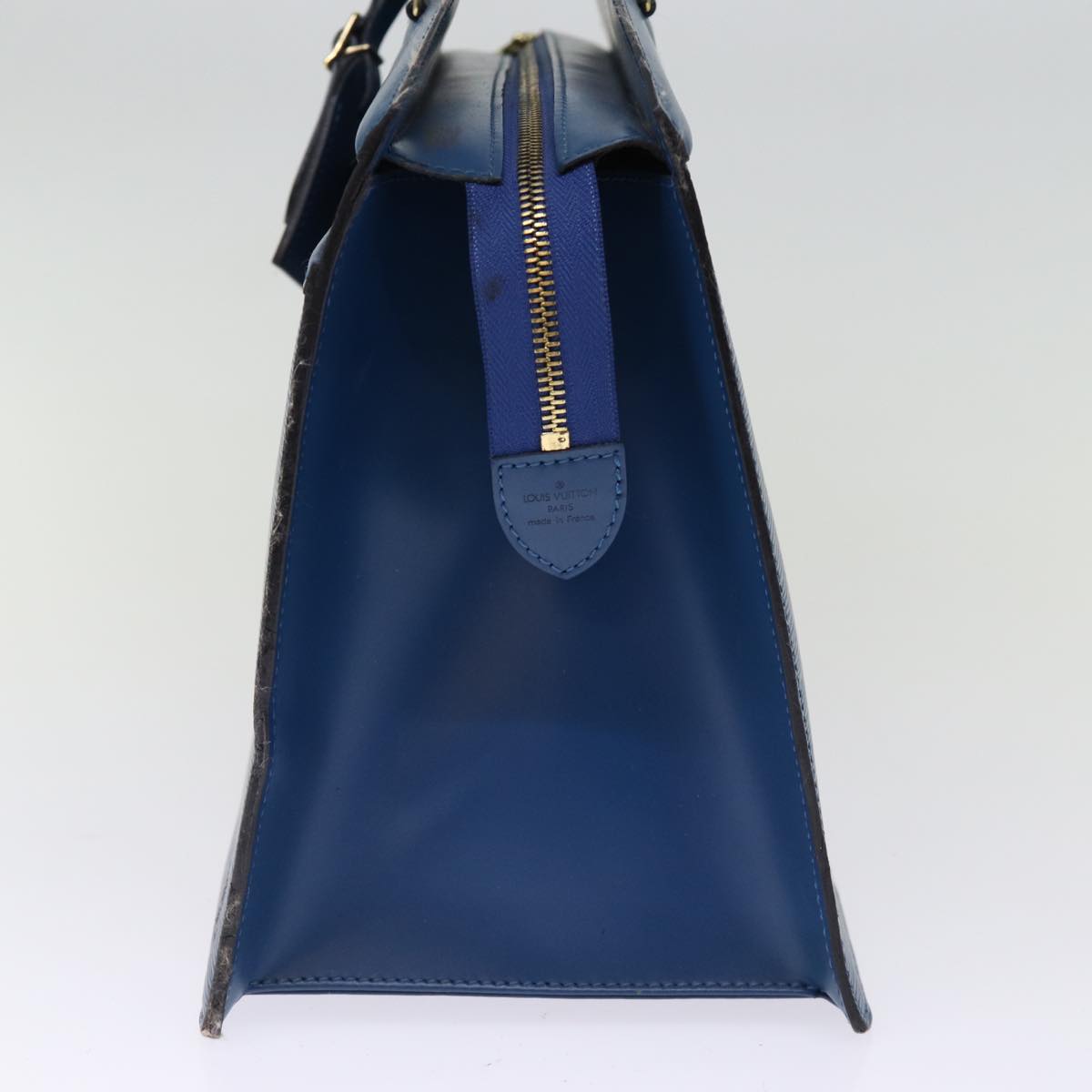 LOUIS VUITTON Epi Riviera Hand Bag Blue M48185 LV 76075