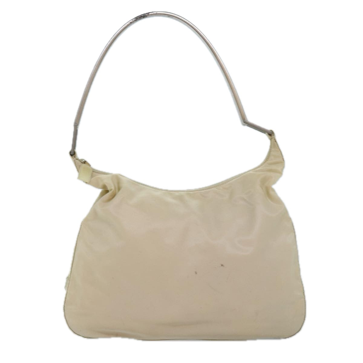 PRADA Shoulder Bag Nylon Beige 76122