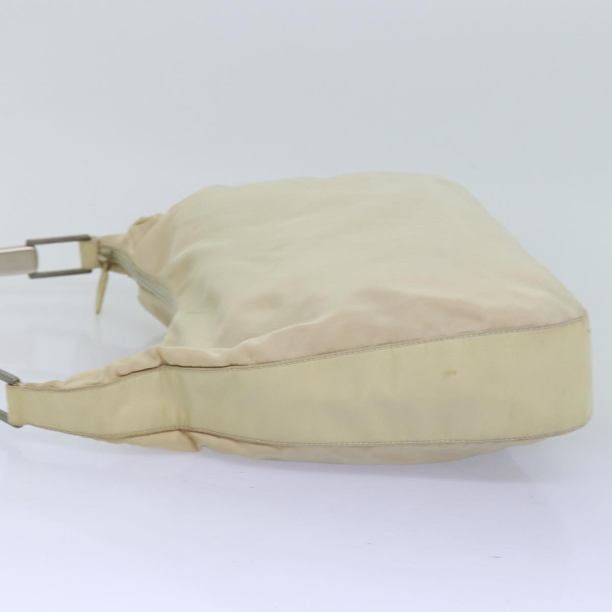 PRADA Shoulder Bag Nylon Beige 76122