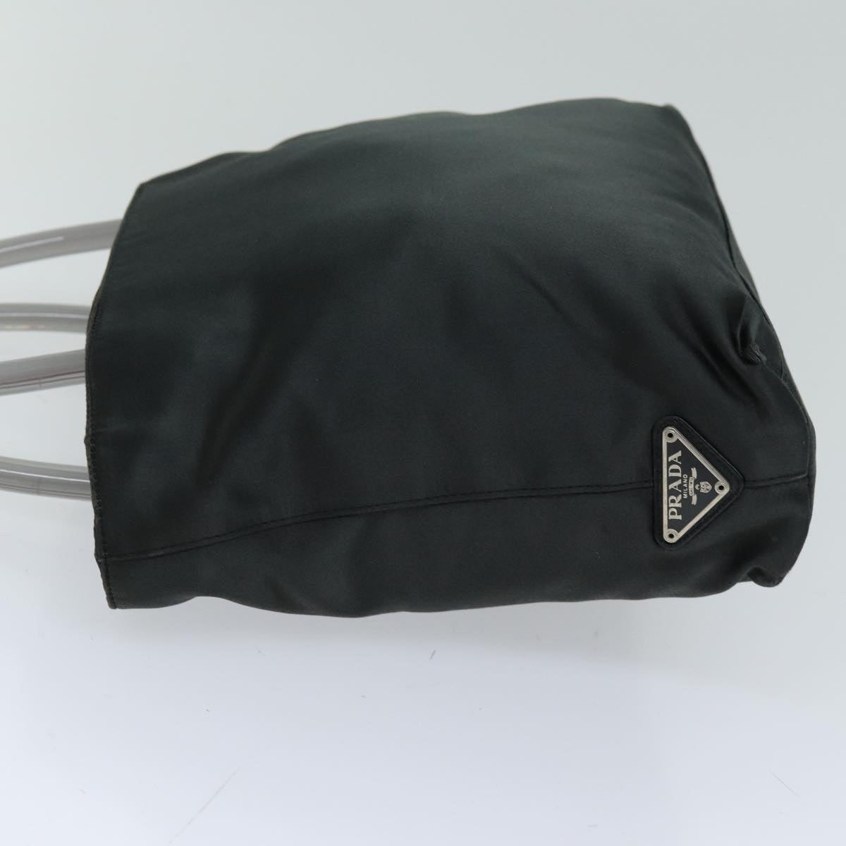 PRADA Hand Bag Nylon Khaki 76123
