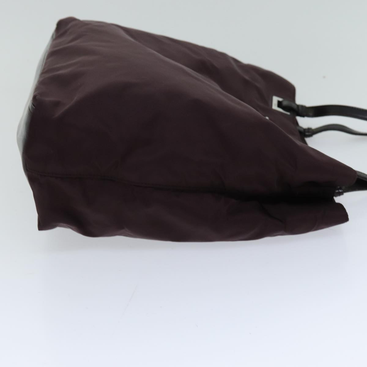 PRADA Tote Bag Nylon Bordeaux 76127