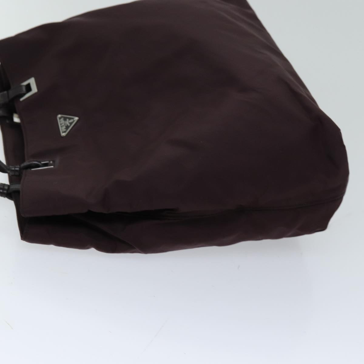 PRADA Tote Bag Nylon Bordeaux 76127