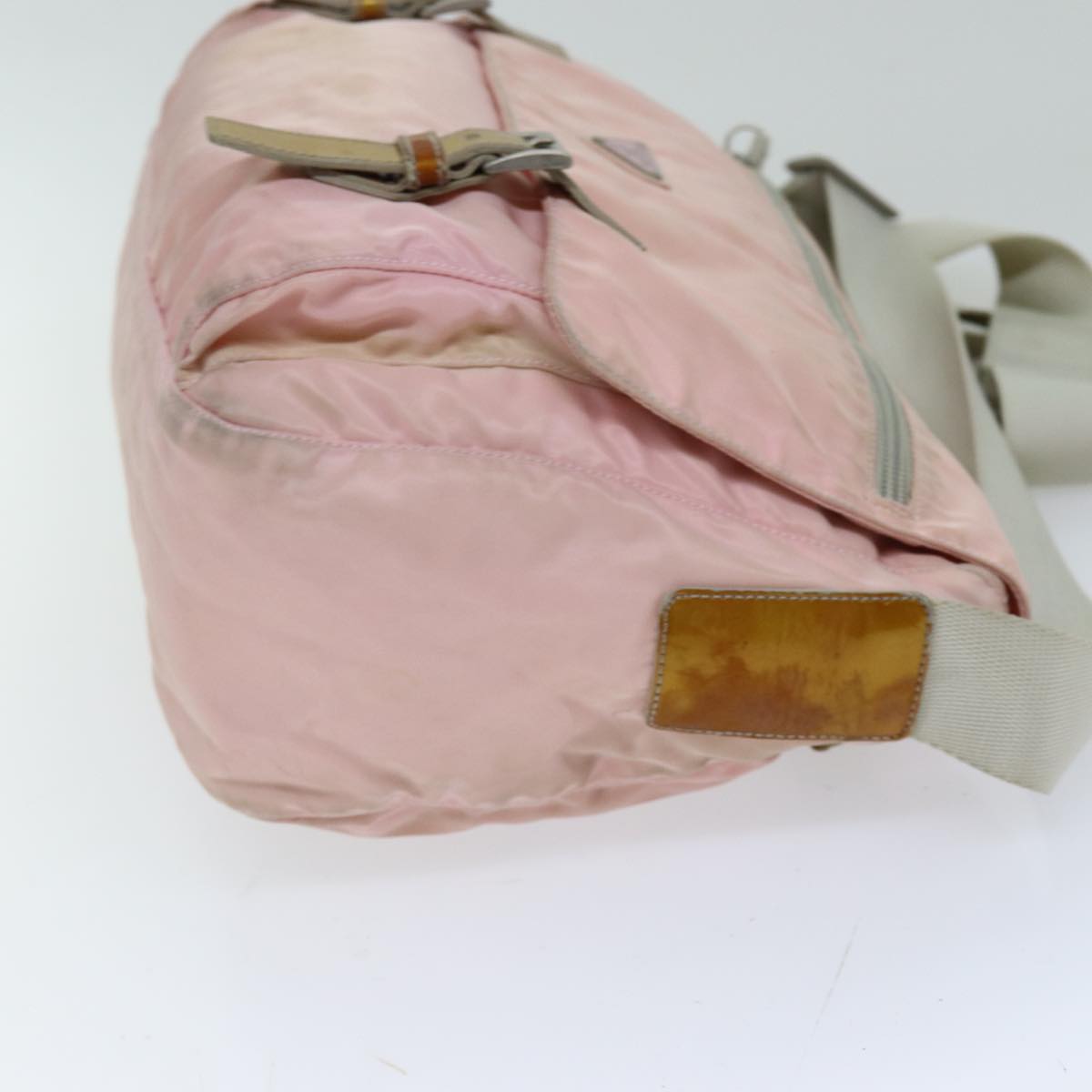 PRADA Shoulder Bag Nylon Pink 76172