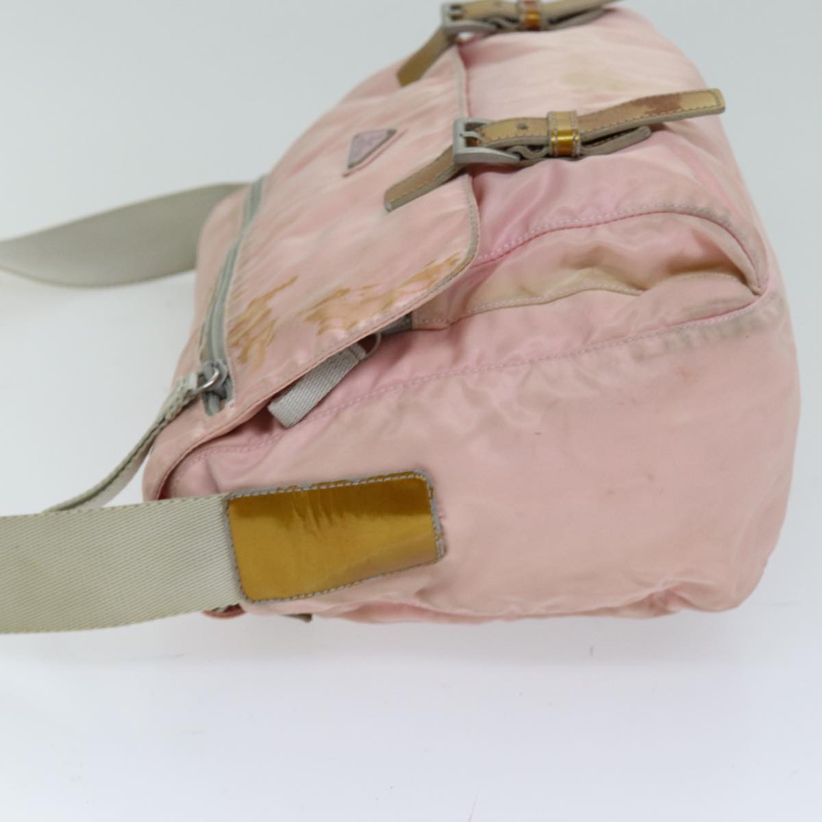 PRADA Shoulder Bag Nylon Pink 76172