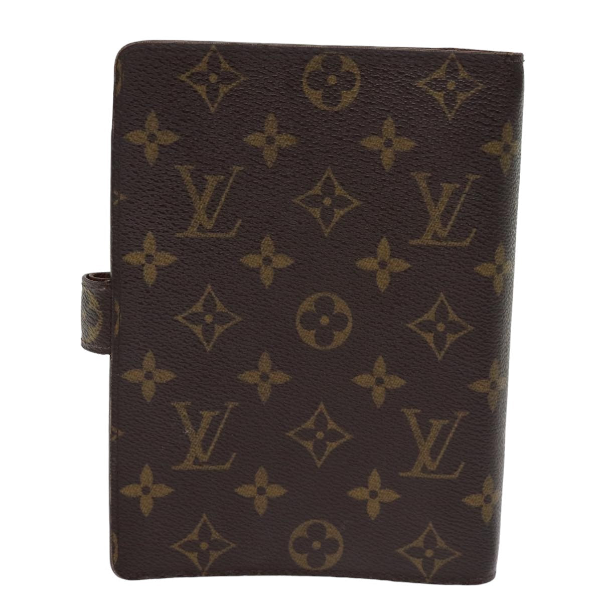 LOUIS VUITTON Monogram Agenda MM Day Planner Cover R20105 LV 76200