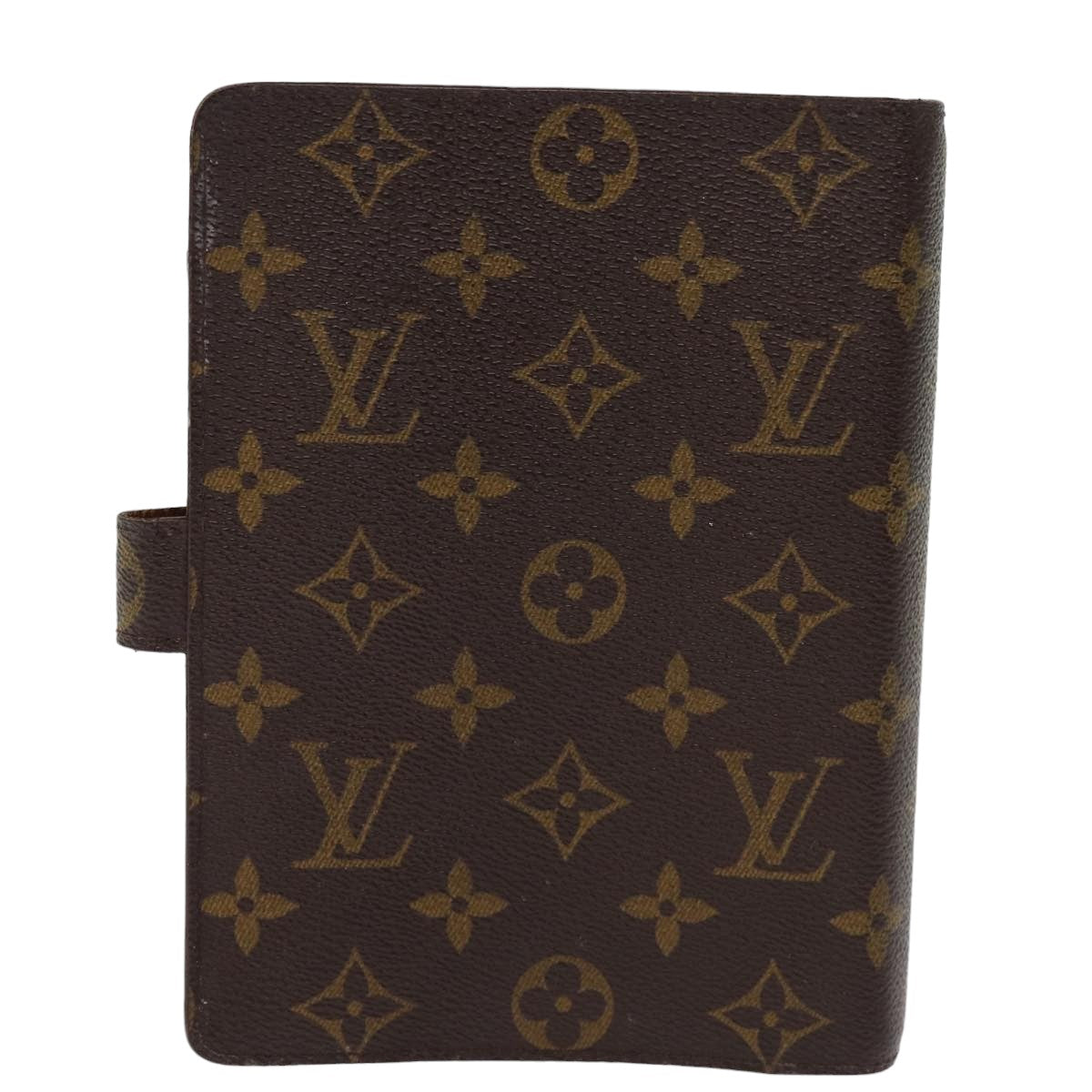 LOUIS VUITTON Monogram Agenda MM Day Planner Cover R20105 LV 76214
