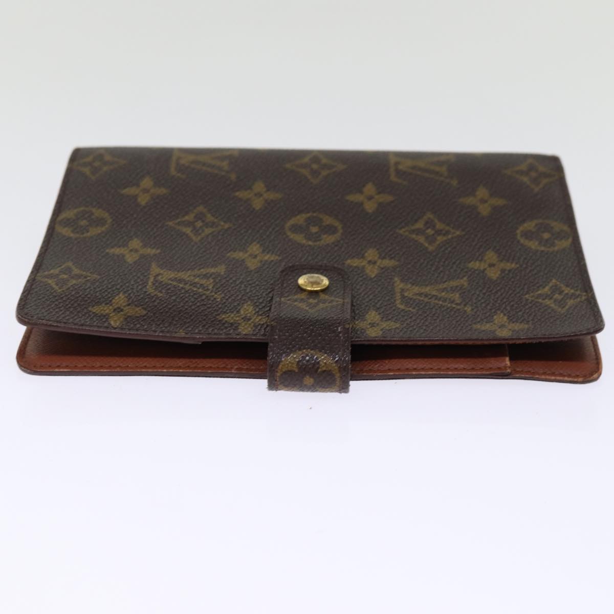 LOUIS VUITTON Monogram Agenda MM Day Planner Cover R20105 LV 76214