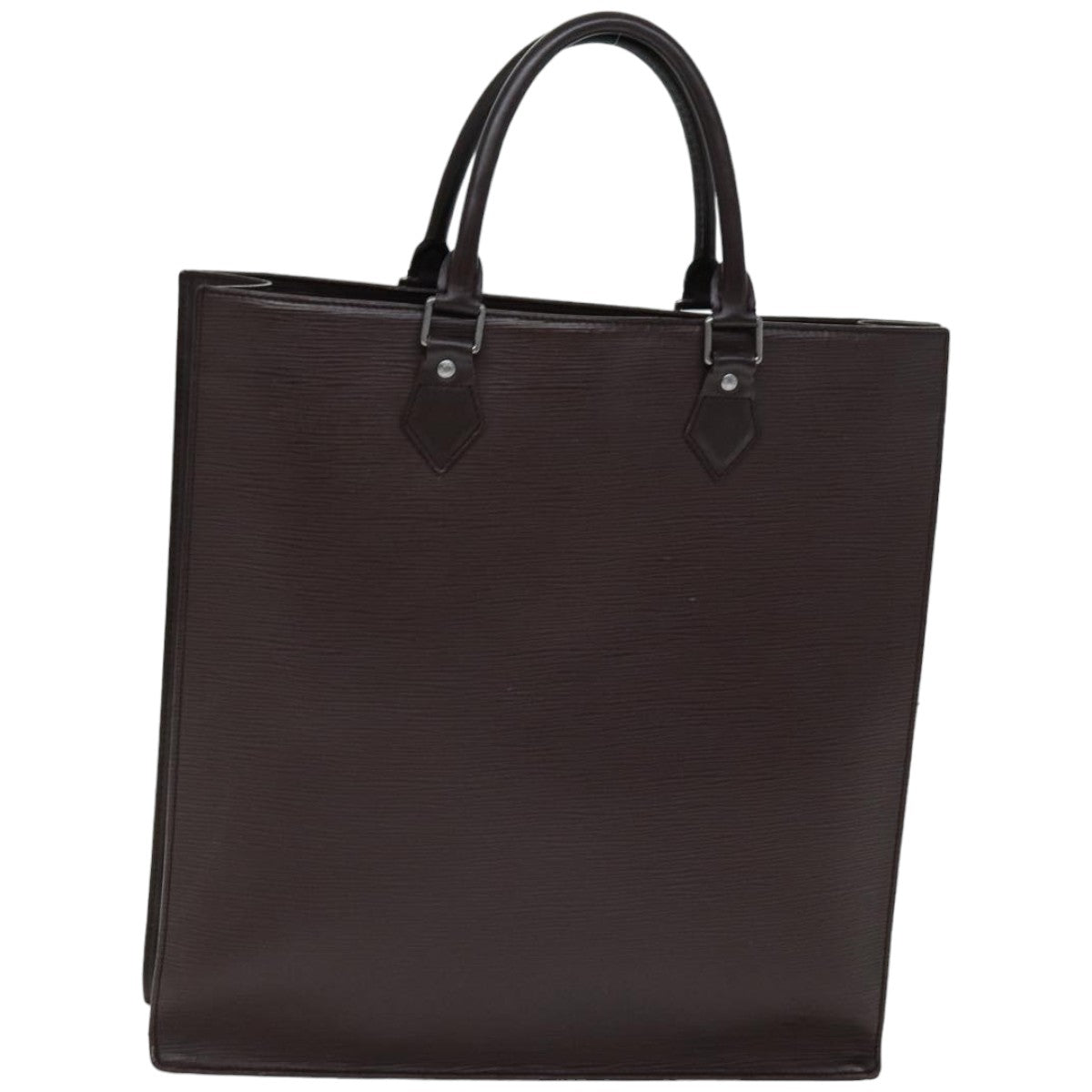 LOUIS VUITTON Epi Sac Plat Hand Bag Mocha Brown M5908D LV 76346