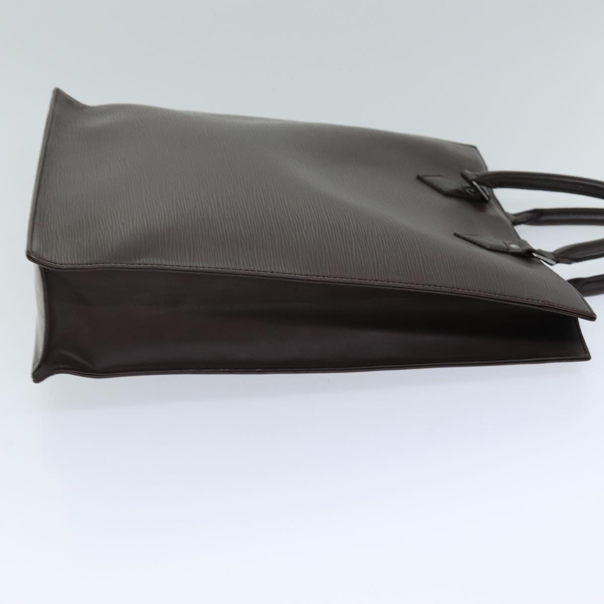 LOUIS VUITTON Epi Sac Plat Hand Bag Mocha Brown M5908D LV 76346