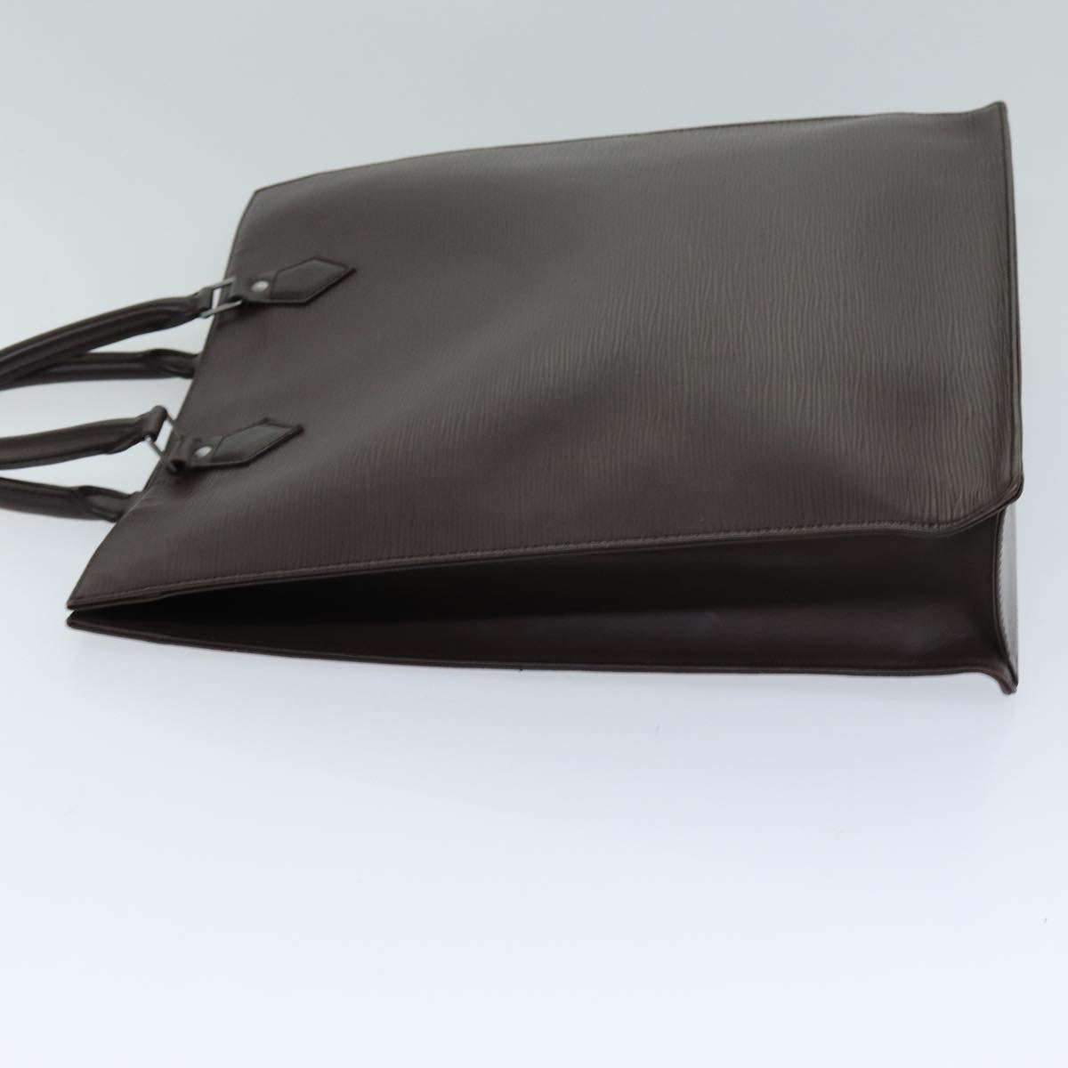LOUIS VUITTON Epi Sac Plat Hand Bag Mocha Brown M5908D LV 76346