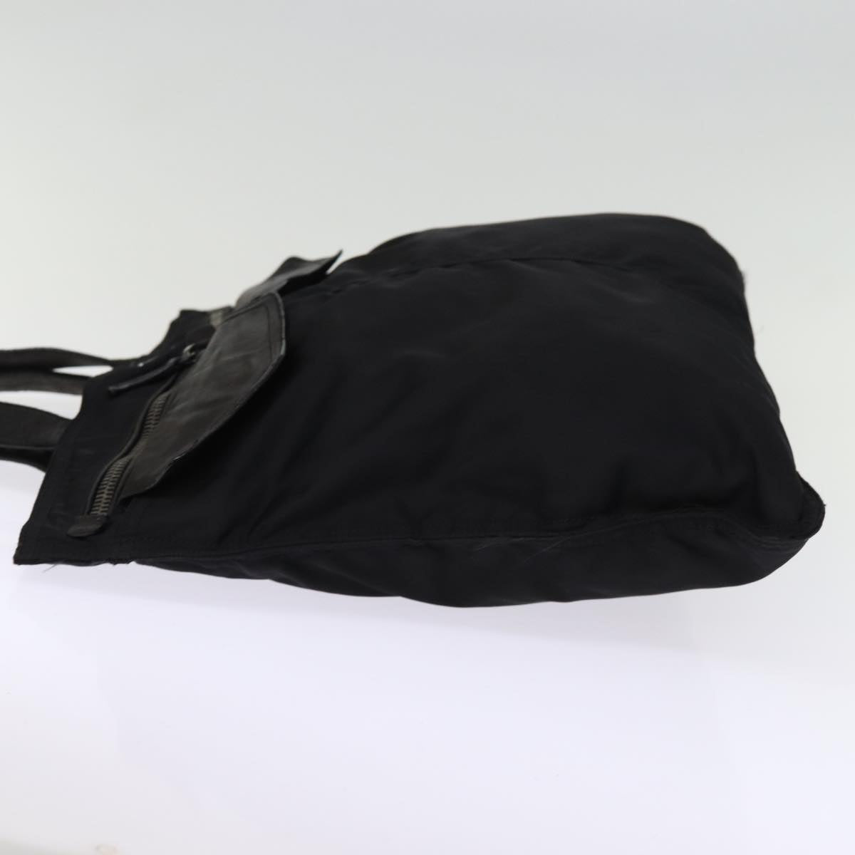 PRADA Tote Bag Nylon Black 76367