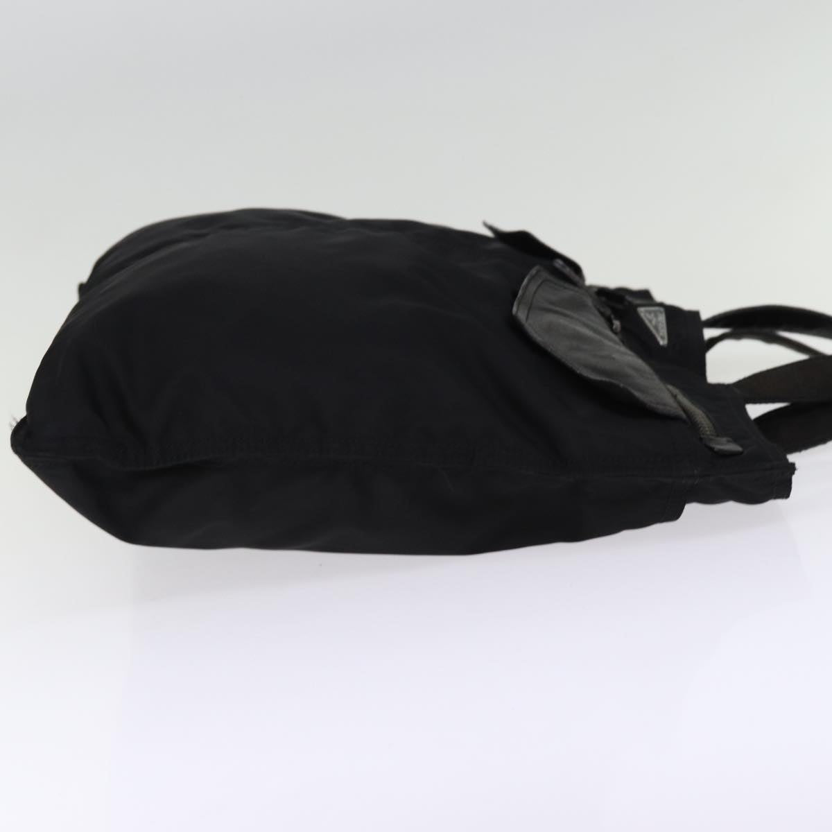 PRADA Tote Bag Nylon Black 76367