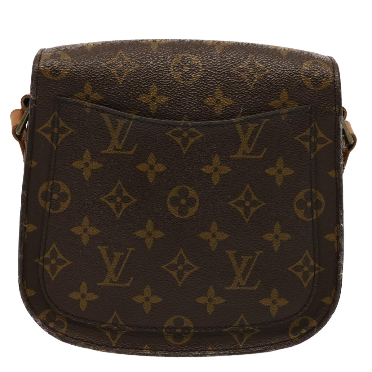 LOUIS VUITTON Monogram Saint Cloud MM Shoulder Bag M51243 LV 76461